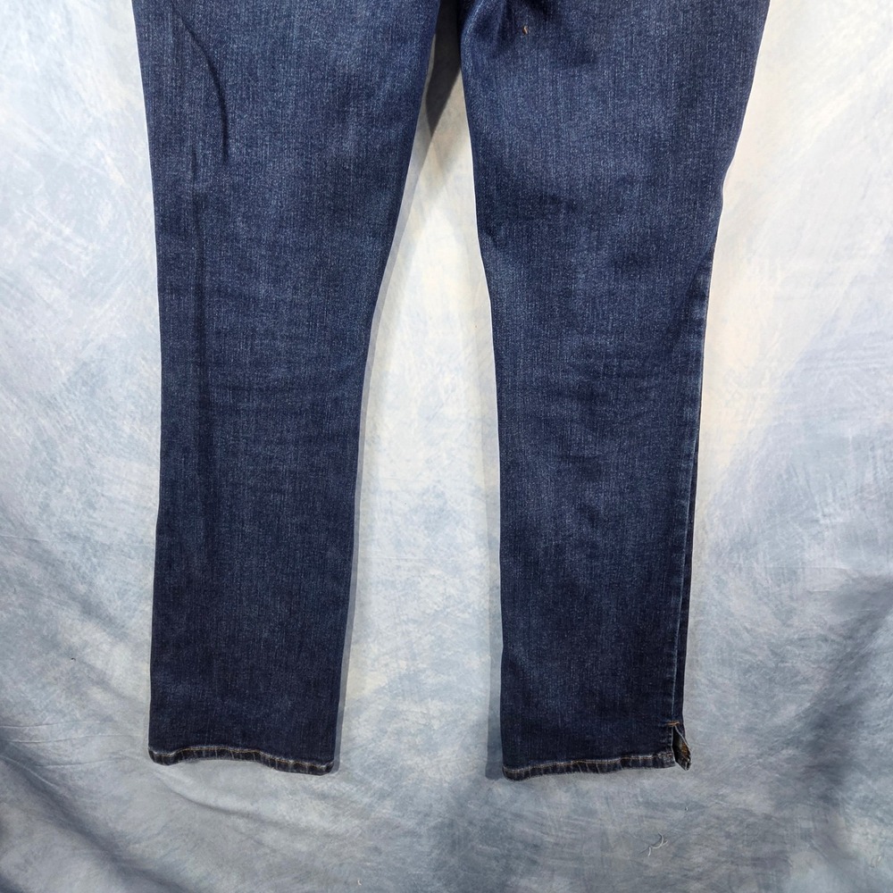 Judy Blue High Rise Straight Leg Distressed Dark Wash Jeans Size 7/28 JB88290-R - Picture 7 of 8